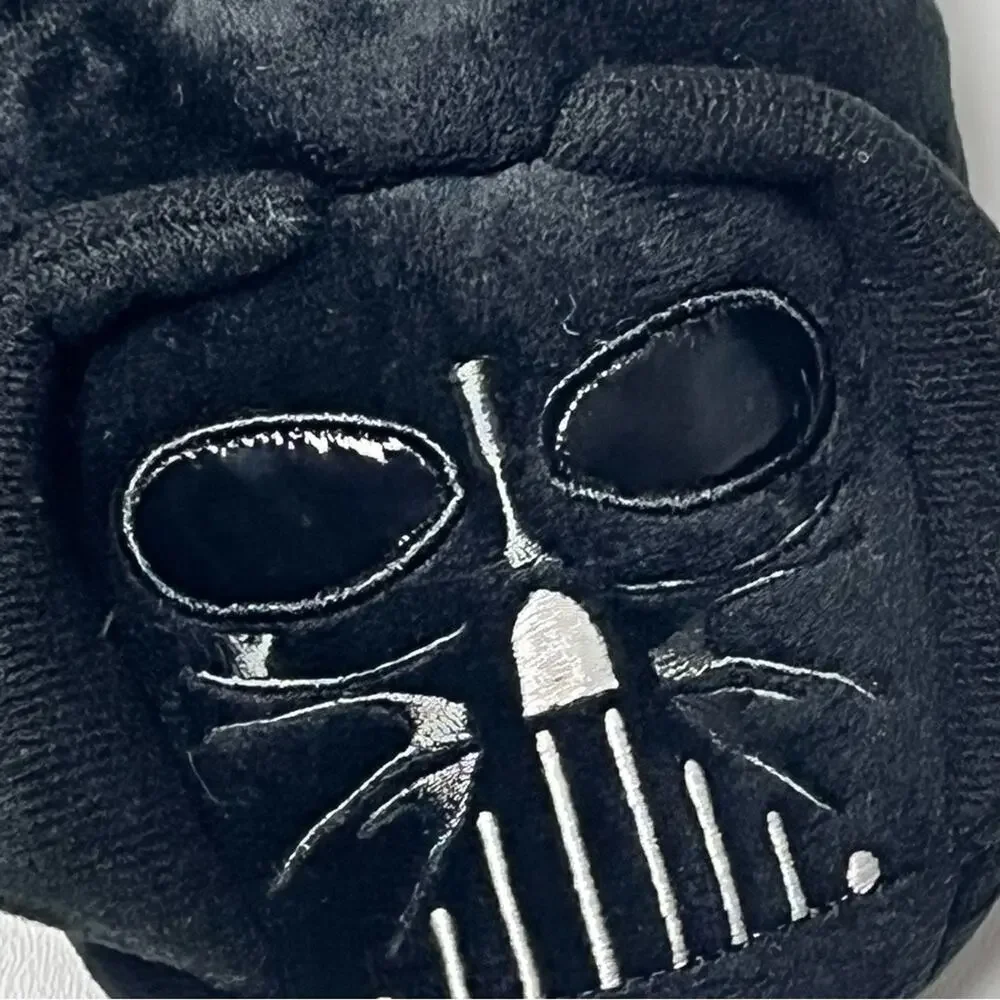 Star Wars Darth Vader  Character Boy's Black Slippers Sz 9-10